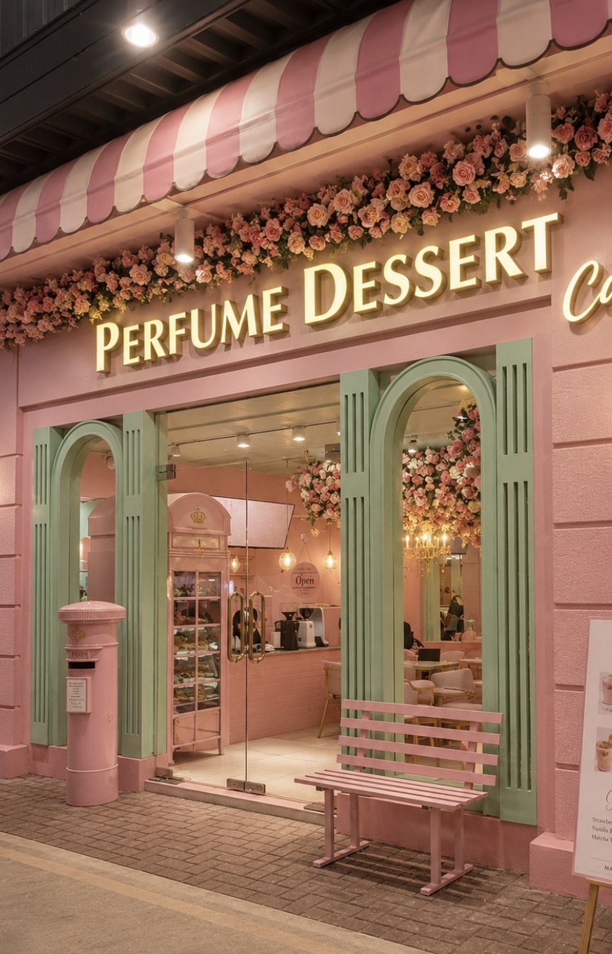 Perfume Dessert Cafe storefront