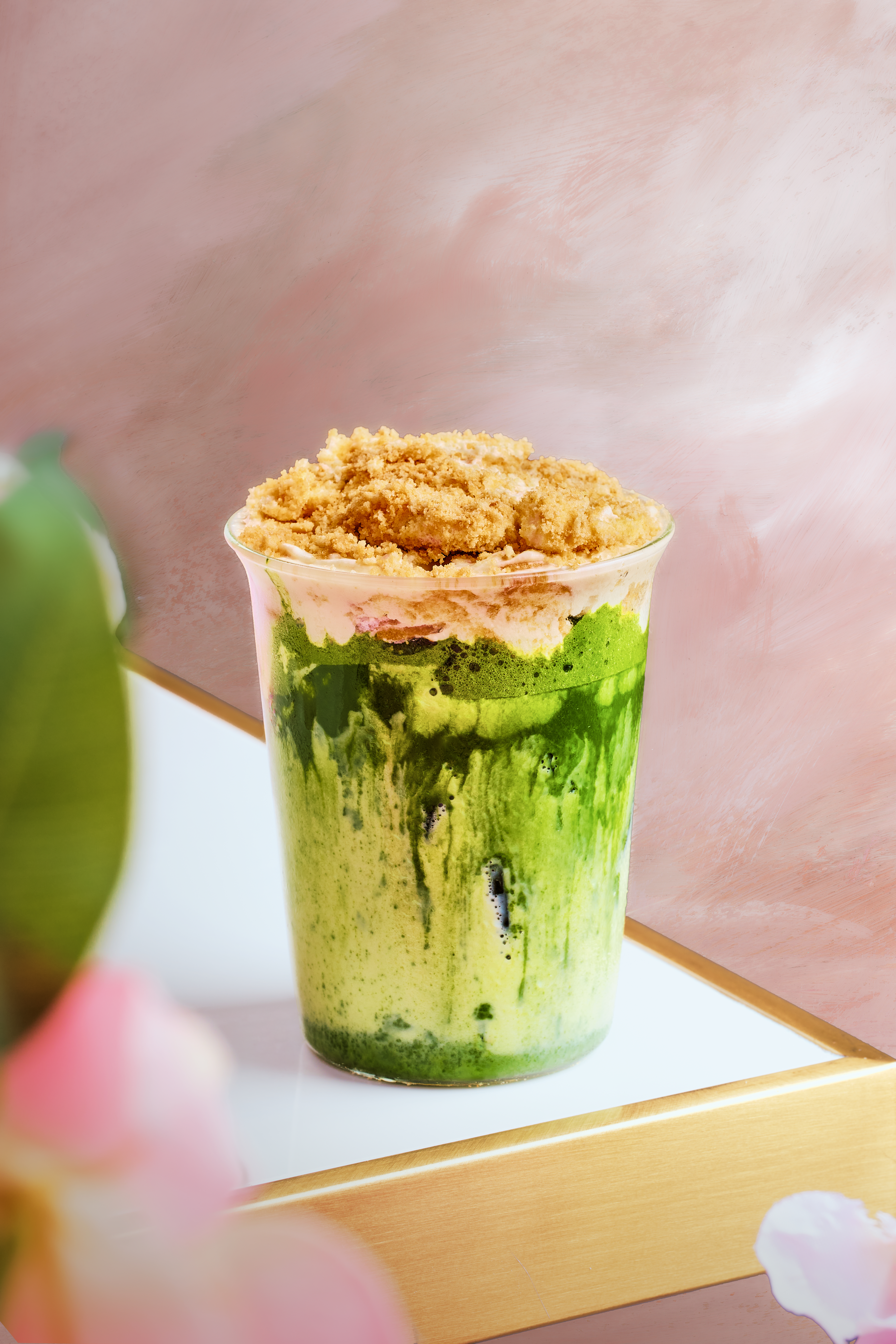 Banana matcha featured coffee